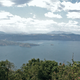 La caldera de Ilopango como aparece hoy.